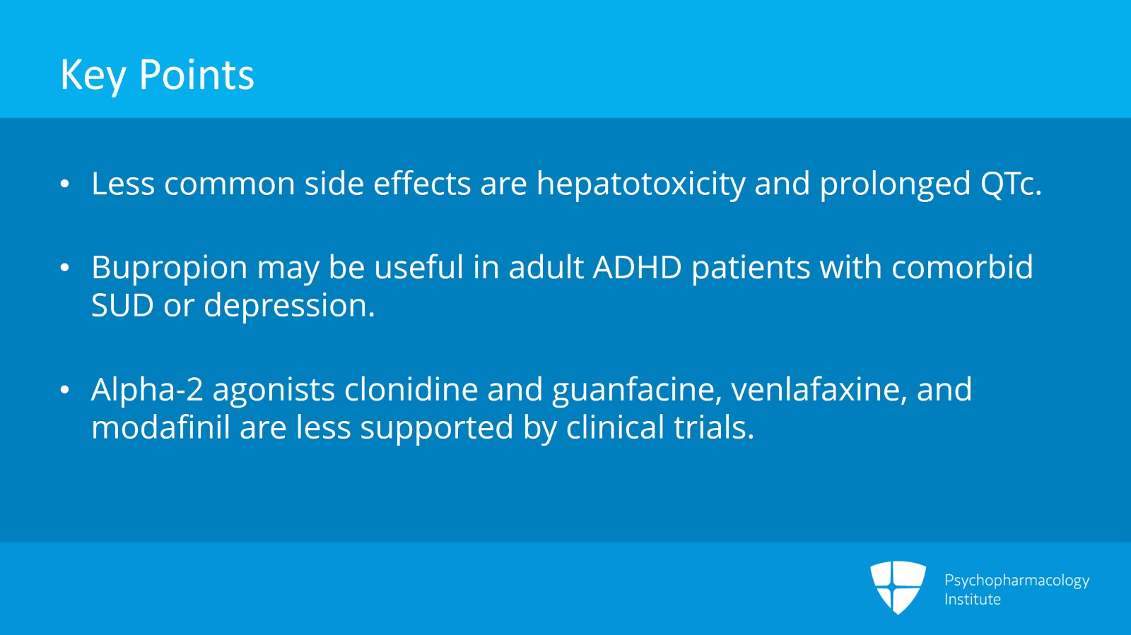 Nonstimulant Treatments for Adult ADHD Atomoxetine Bupropion